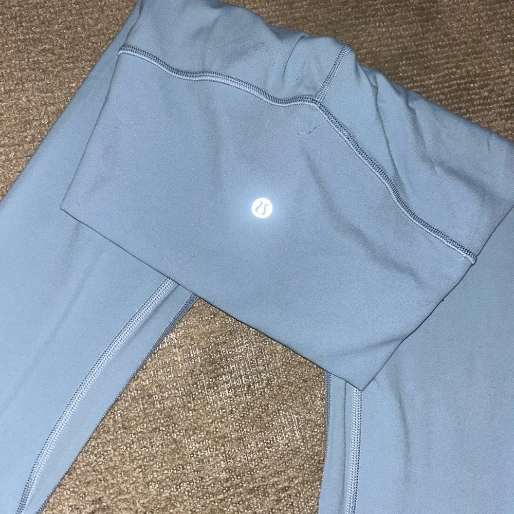 Light Blue Lululemon Leggings - Picture 3 of 4